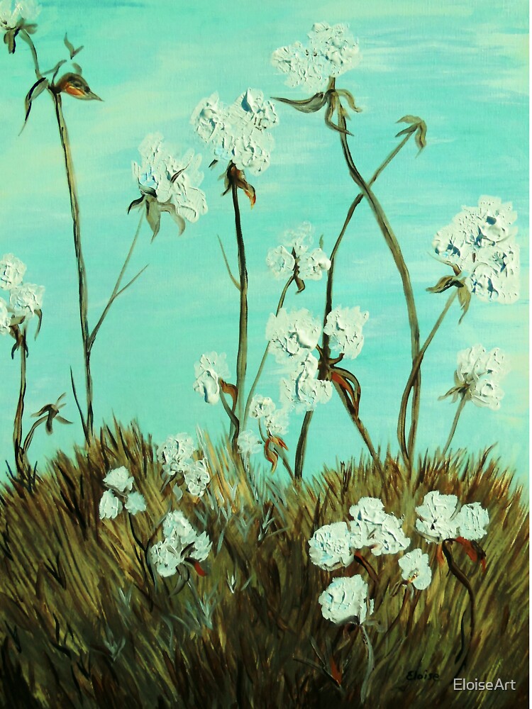Blue Skies over Cotton by EloiseArt