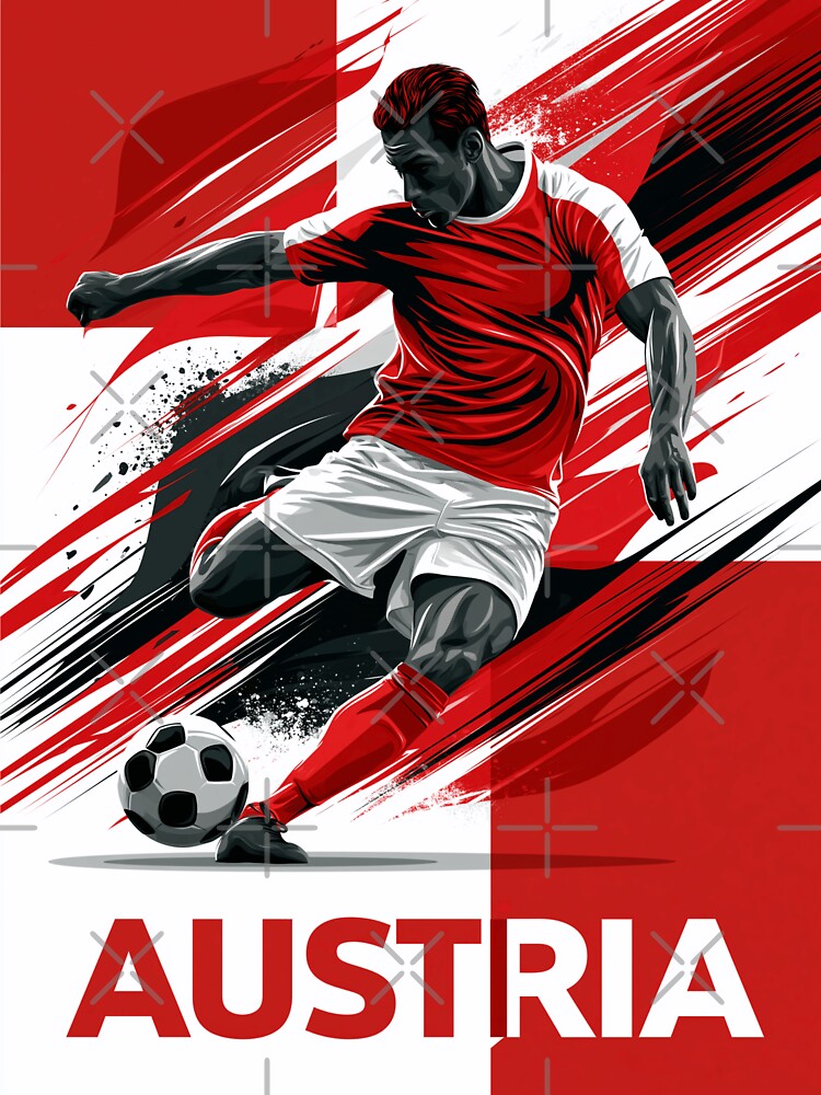 Austria Soccer by StudioRedKoala