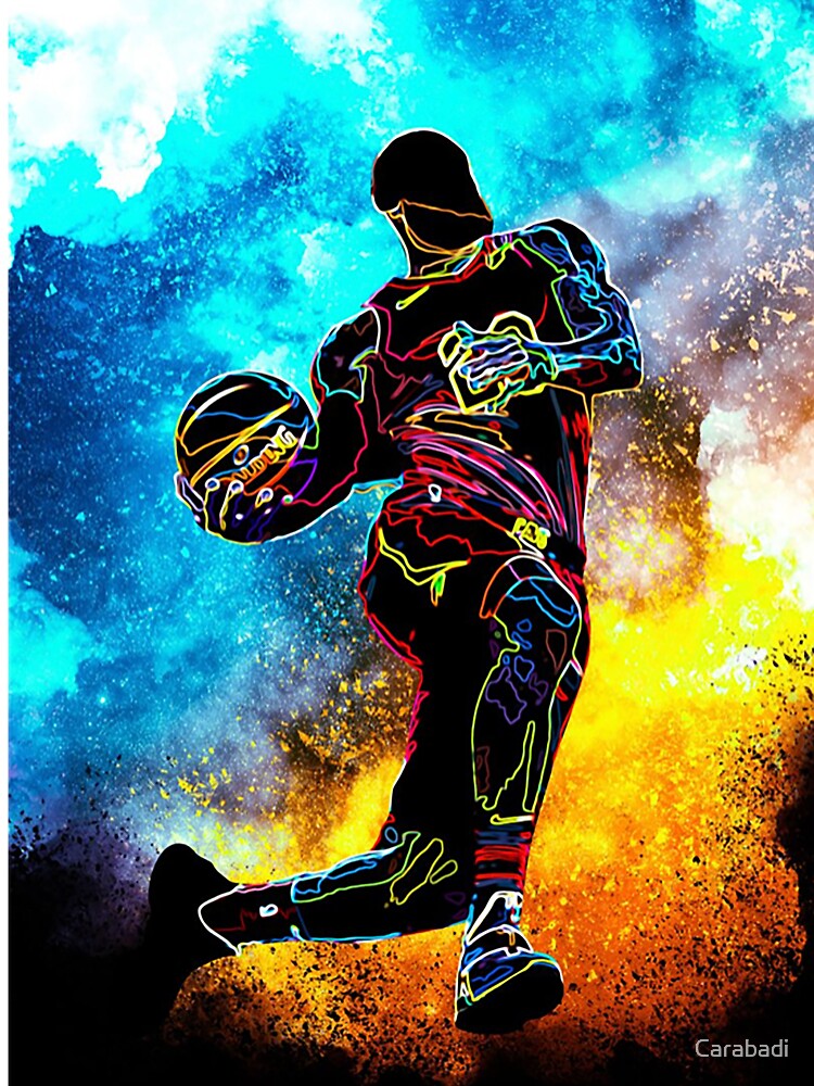 Basketball Poster Sport Basketball Tshirt Basketball High Quality by Carabadi
