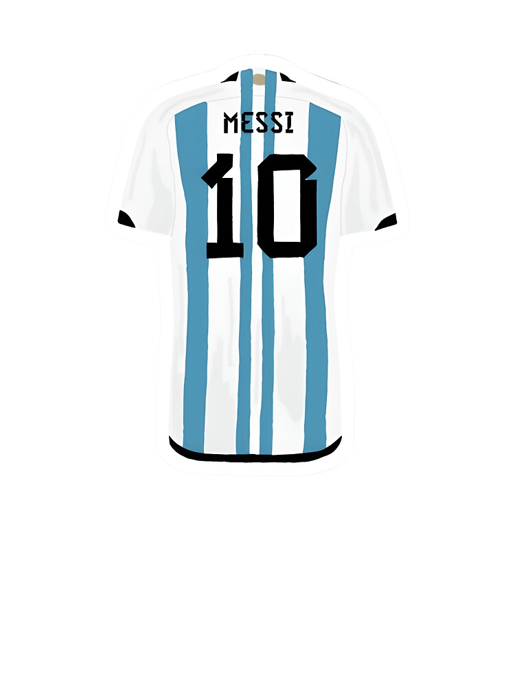 Messi Jersey by CharmStudio