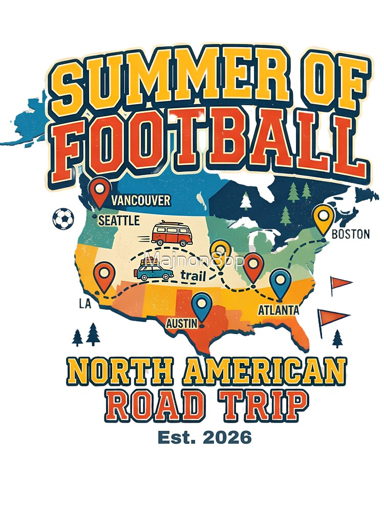 Vintage Soccer Summer Road Trip USA & Canada by Majnon8bp