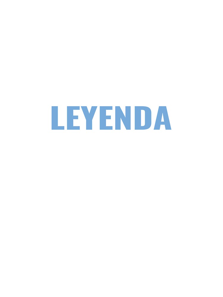 LEYENDA – Argentina Soccer Legend Tee | Uncle Jichuan by Uncle-Jichuan