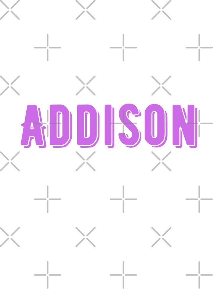 Addison Name -Personalized Unique Custom Name Art by Katedesignz