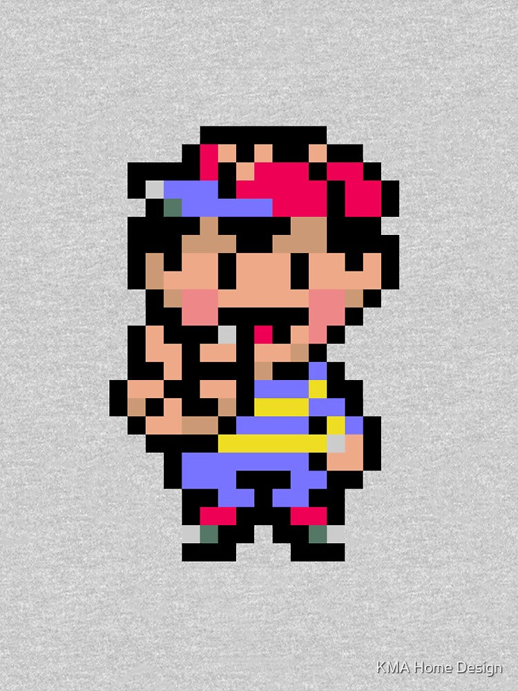 Earthbound Ness sprite by KMA Home Design