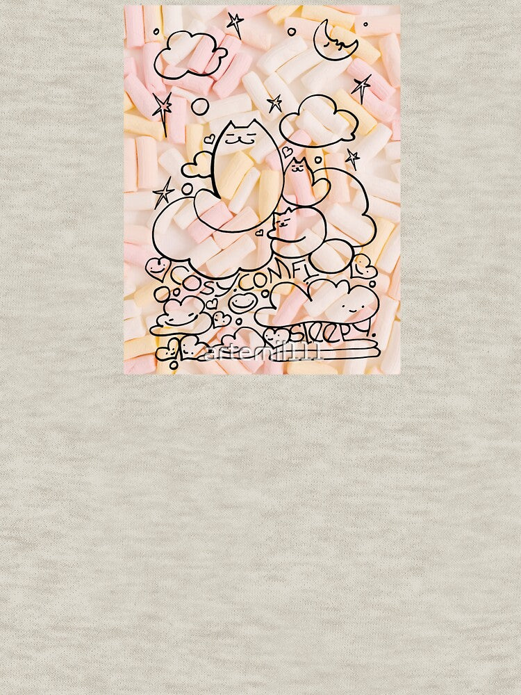 Marshmallow cat by artemil111