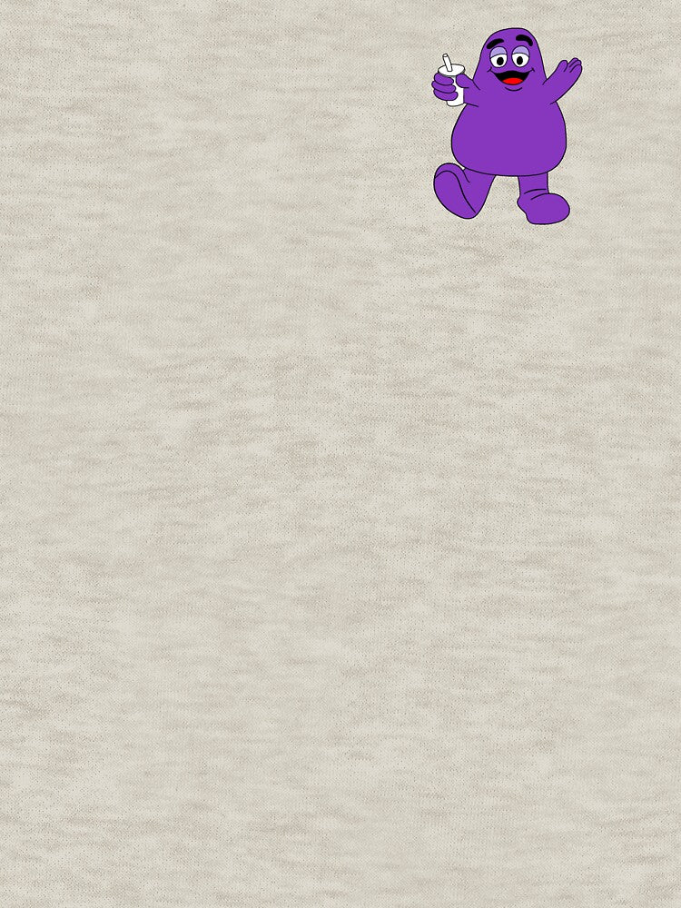 McDonald's Grimace Fast Food Mascot by GreasyGerbil