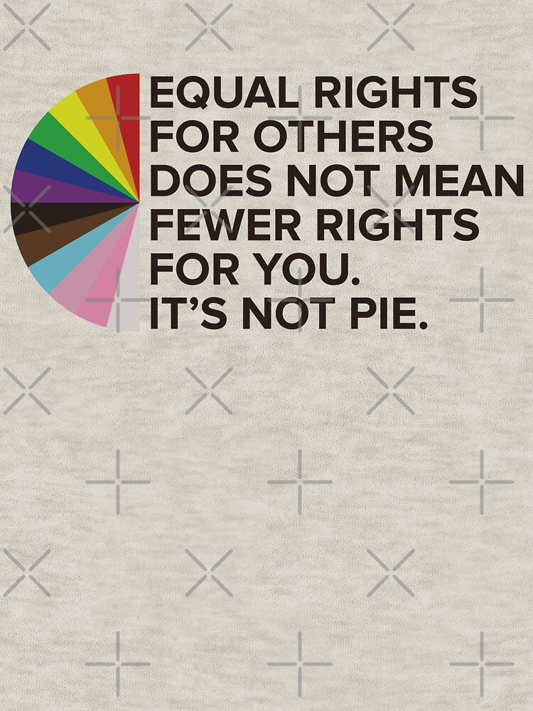 Equal Rights LGBTQIA+ Pride Awareness Inclusivity Ally by Queer Pride Shop