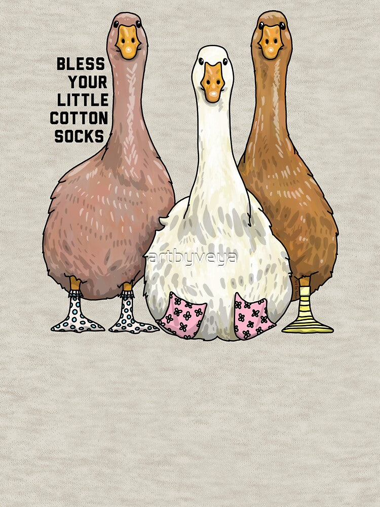 Bless Your Little Cotton Socks by Art by Veya
