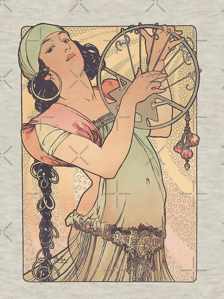 Salome, by Alphonse Mucha. HIGH DEFINITION by MINDTHECHERRY
