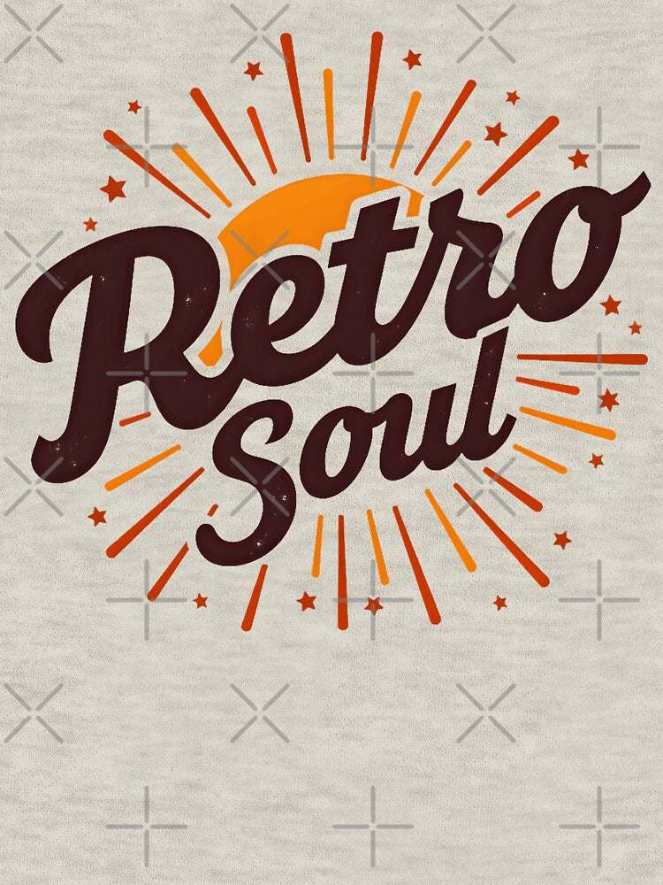Retro Soul Vintage Sunset Design by Everywhere Prints