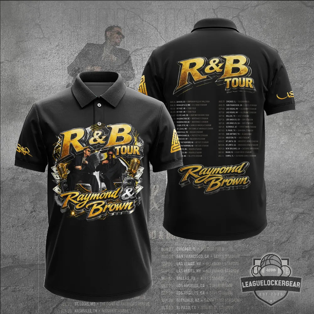 Raymond & Brown R&B Tour 3D T-Shirt