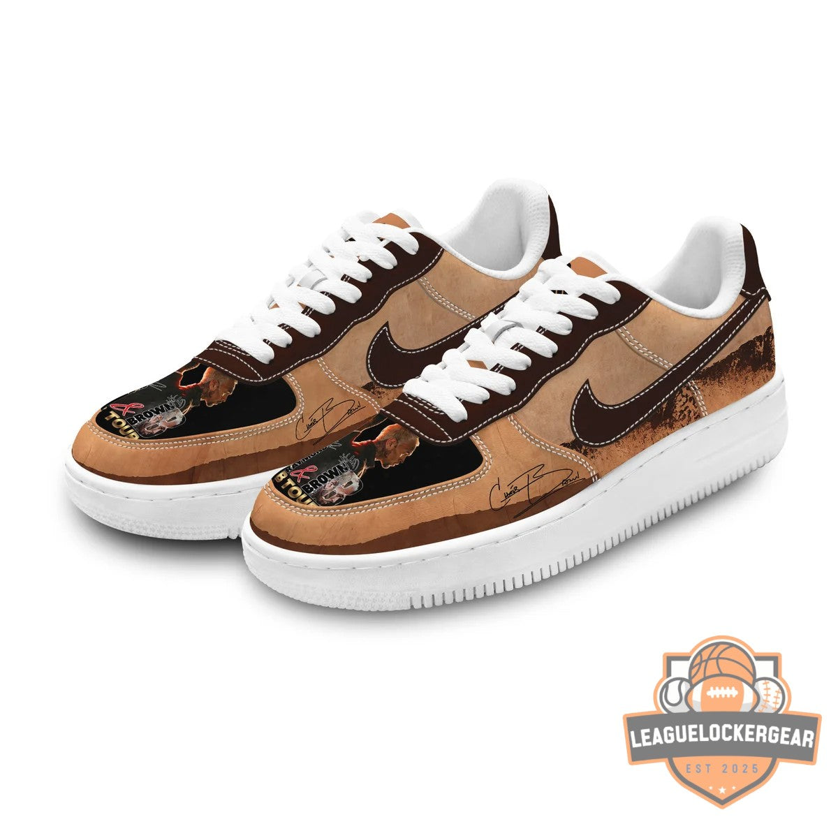 Raymond & Brown The R&B Tour Custom Sneakers