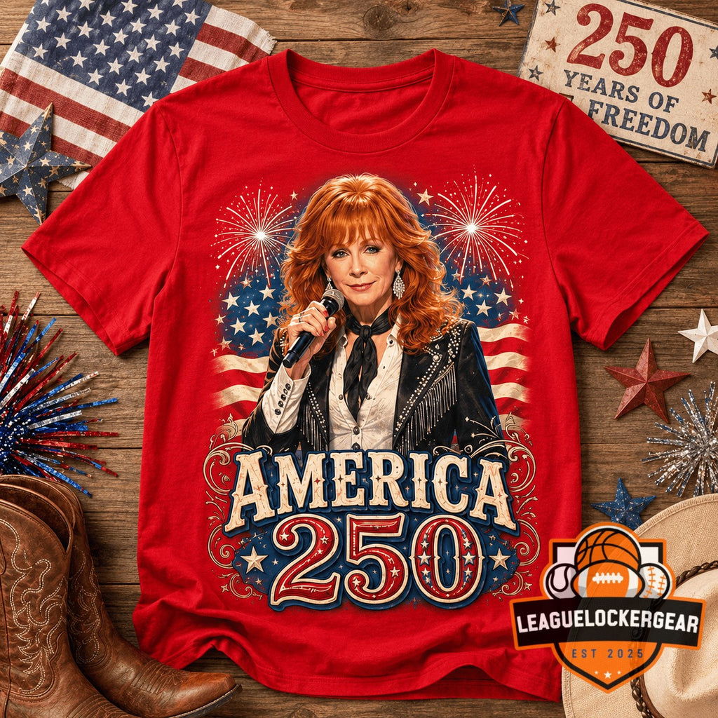Reba McEntire America 250 Years of Freedom T-Shirt
