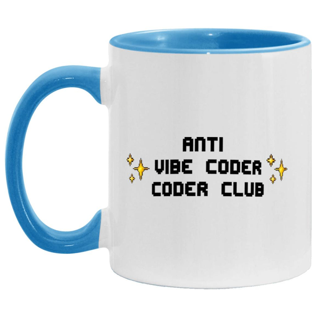 Anti Vibe Coder Coder Club Mug
