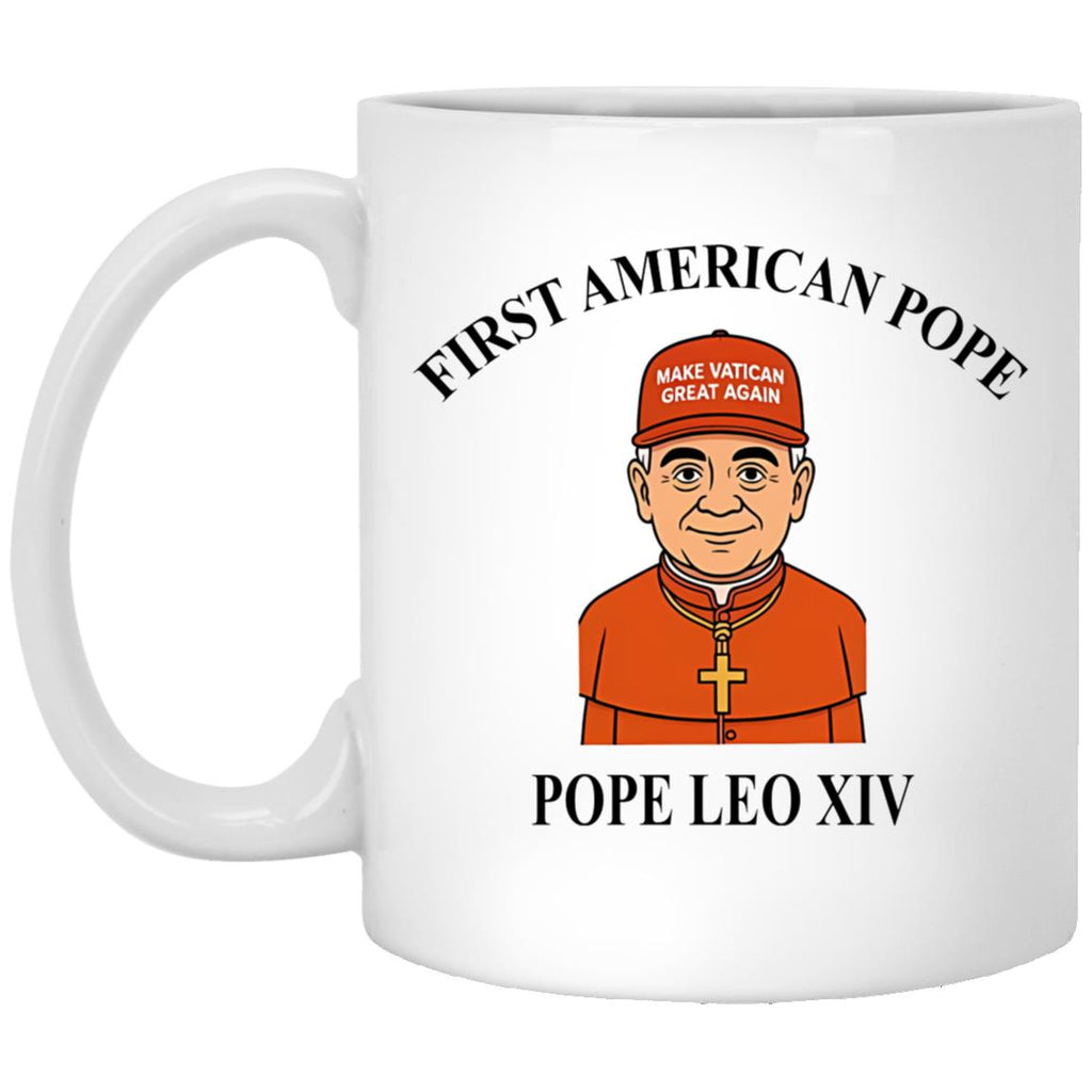 First American Pope Leo XIV Make Vatican Great Again Mug