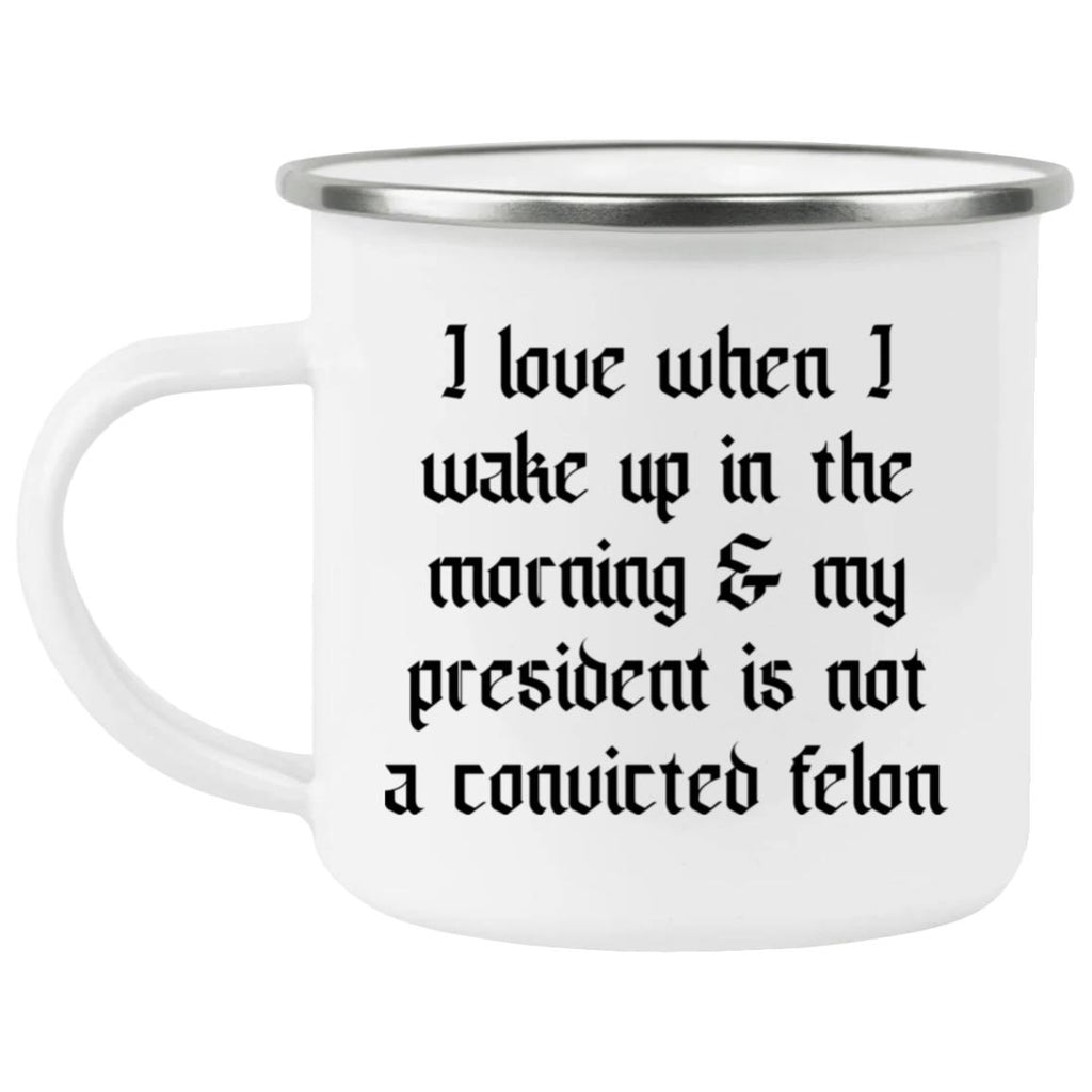 I Love When I Wake Up In The Morning And My President Is Not A Convicted Felon Mug