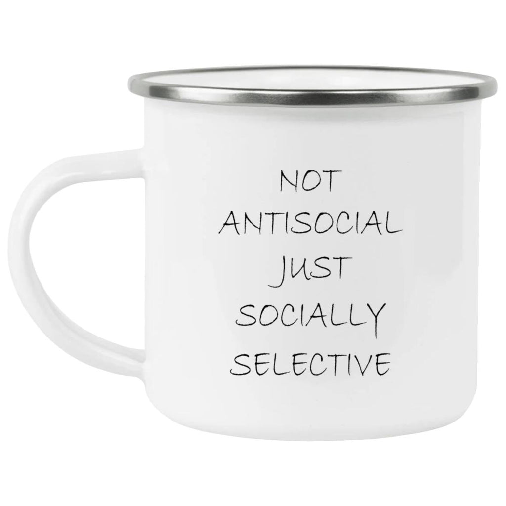 Not Antisocial Just Socially Selective Mug
