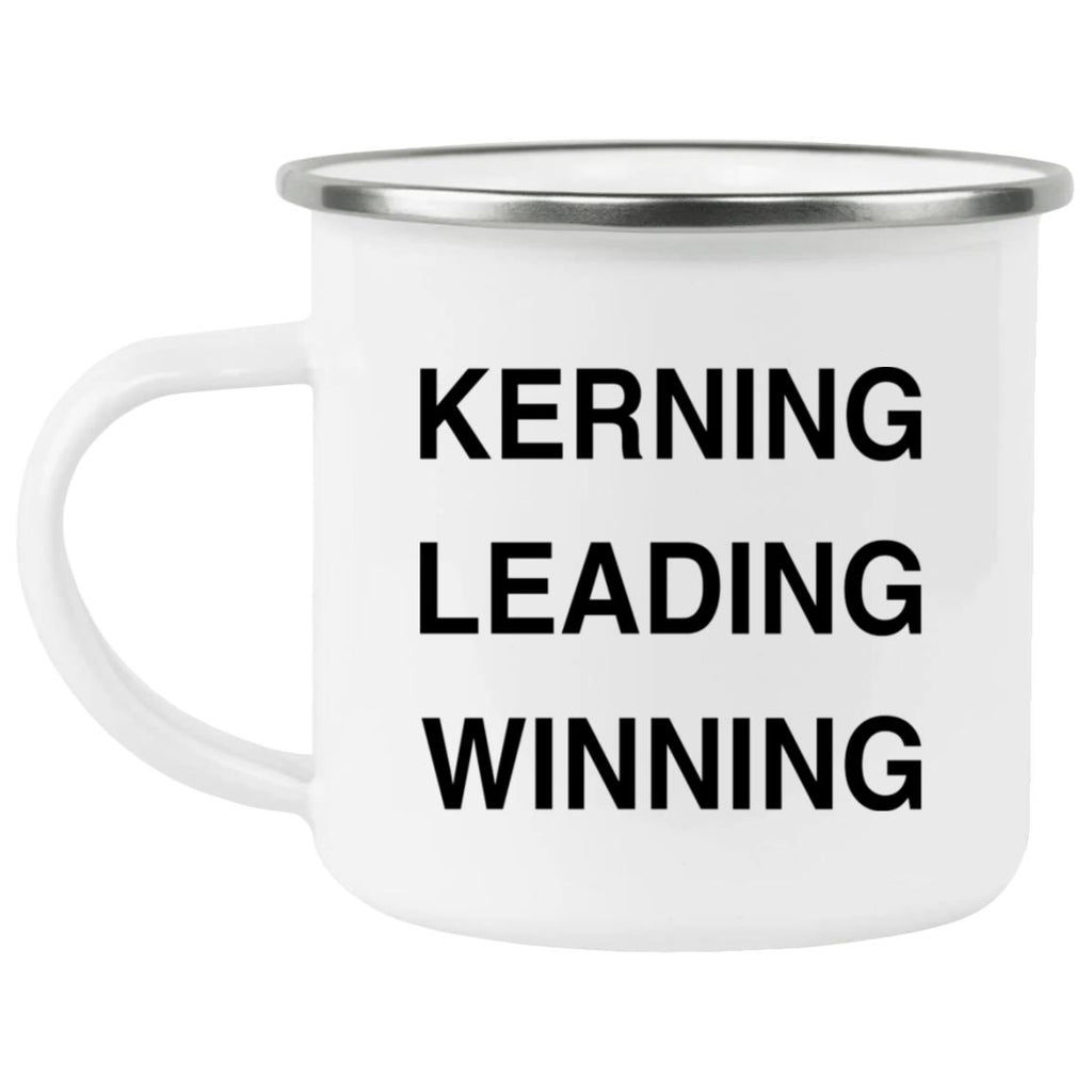 Kerning Leading Winning Mug