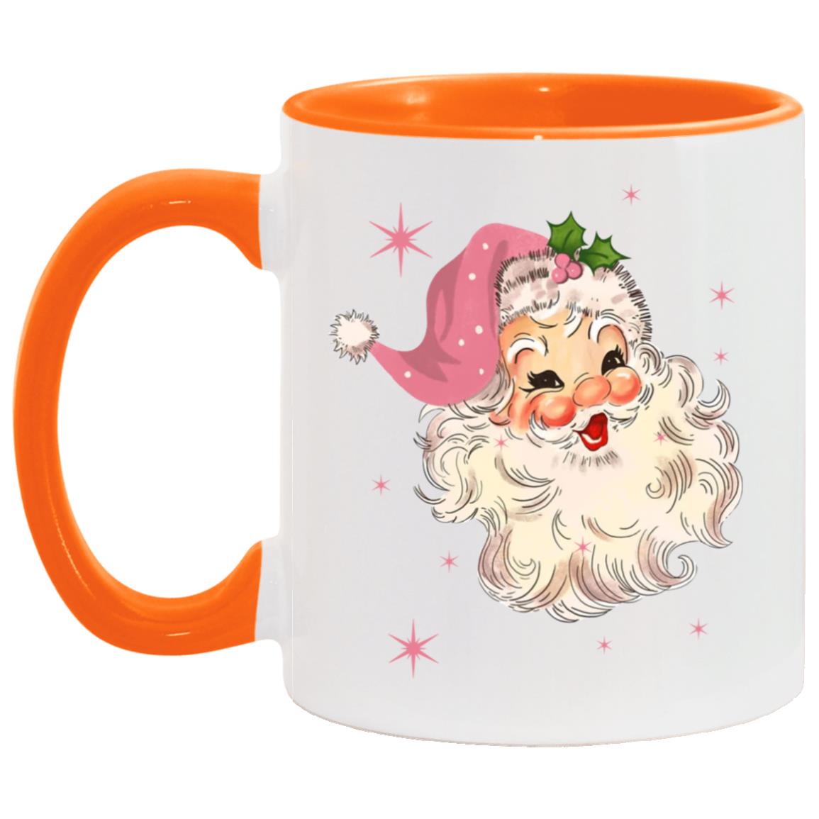 Pink Santa Mug