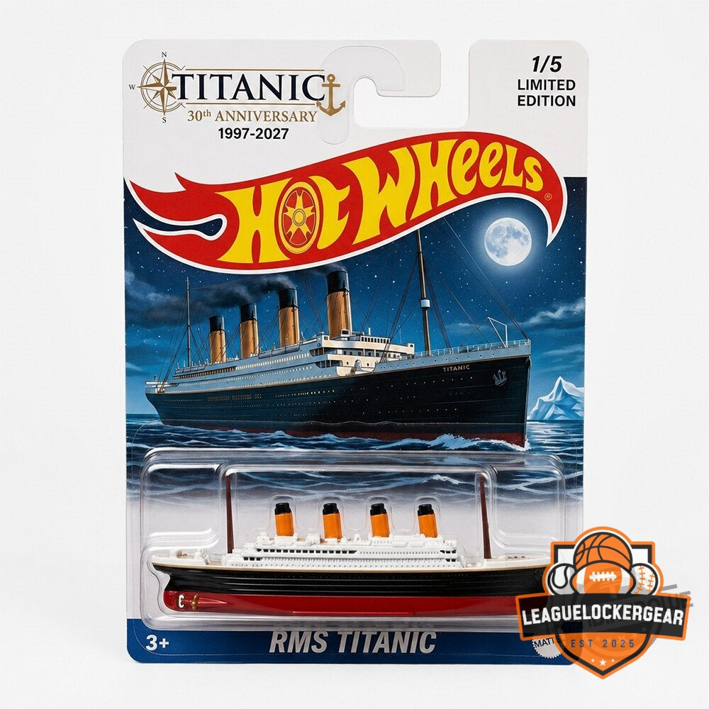 RMS Titanic 30th Anniversary 1997-2027 Hot Wheels Die-Cast Model