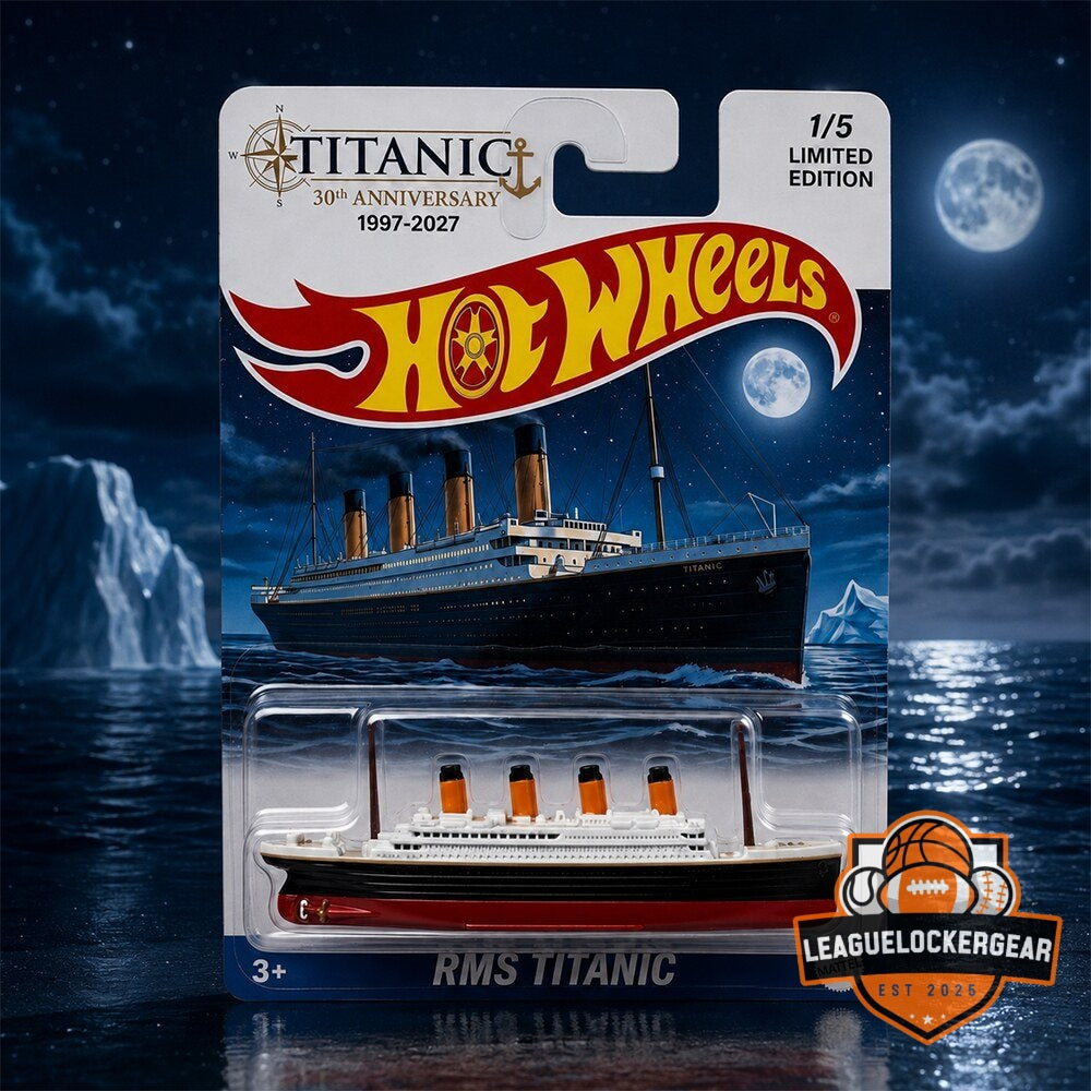 RMS Titanic 30th Anniversary 1997-2027 Hot Wheels Die-Cast Model