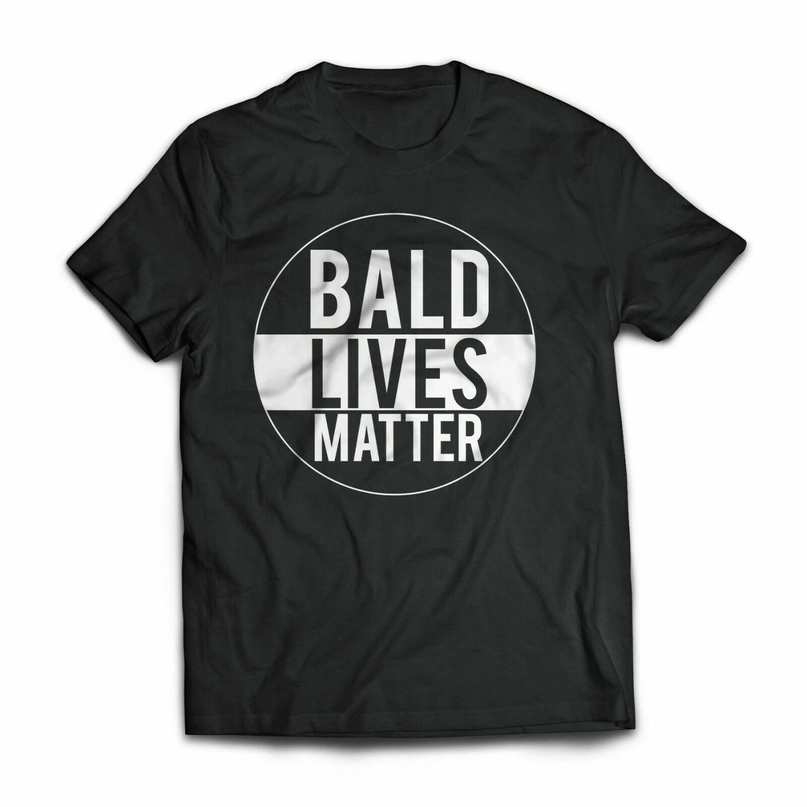 BALD LIVES MATTER Printed T Shirts Spoof Birthday Gift Bald Head Men Kid T Tops