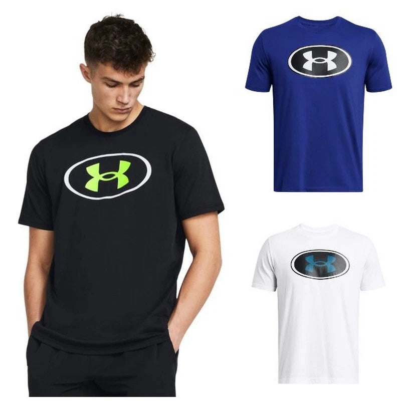 Under Armour 1382914 Men's UA Multi-Color Lockertag Logo Short Sleeve T-Shirt