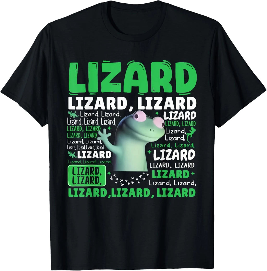 Funny Lizard Meme Animal Design Unisex T-Shirt