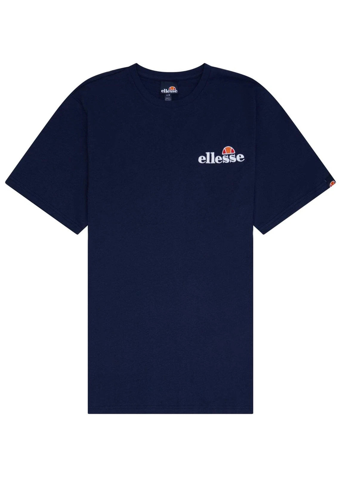 ellesse Men's Voodoo Short Sleeve T-Shirt, Classic Embroidered Logo Cotton Tee,