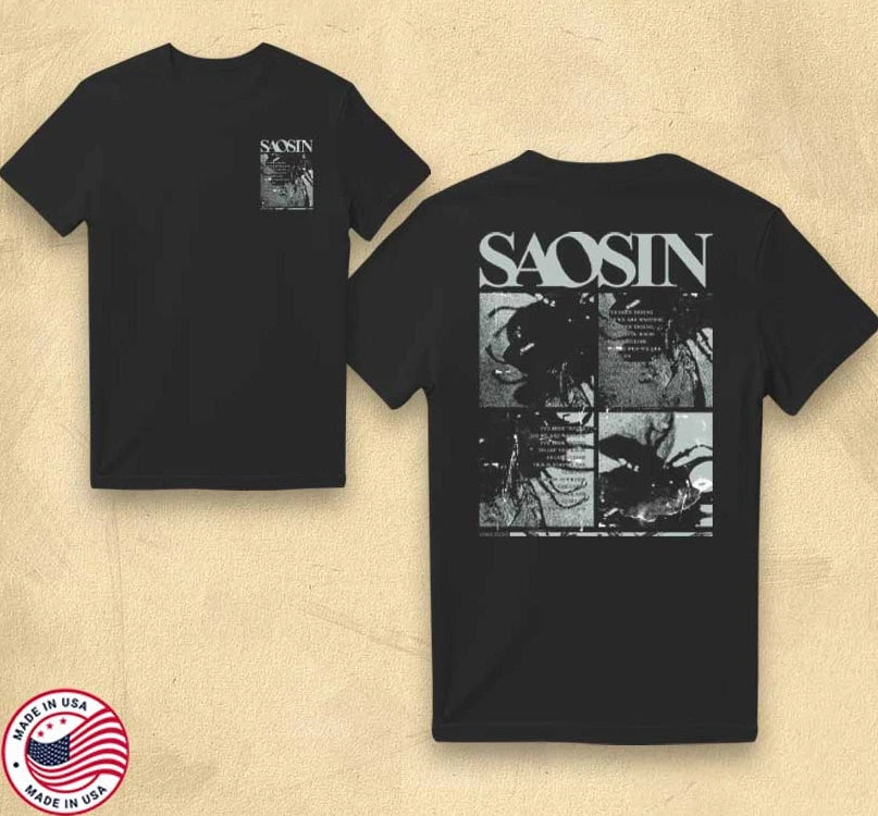 Saosin – “Come Close” Official Limited Edition Song Merch T-Shirt