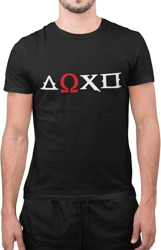 God of The war PS4 Mythological Button Vintage Unisex Gaming T-Shirt