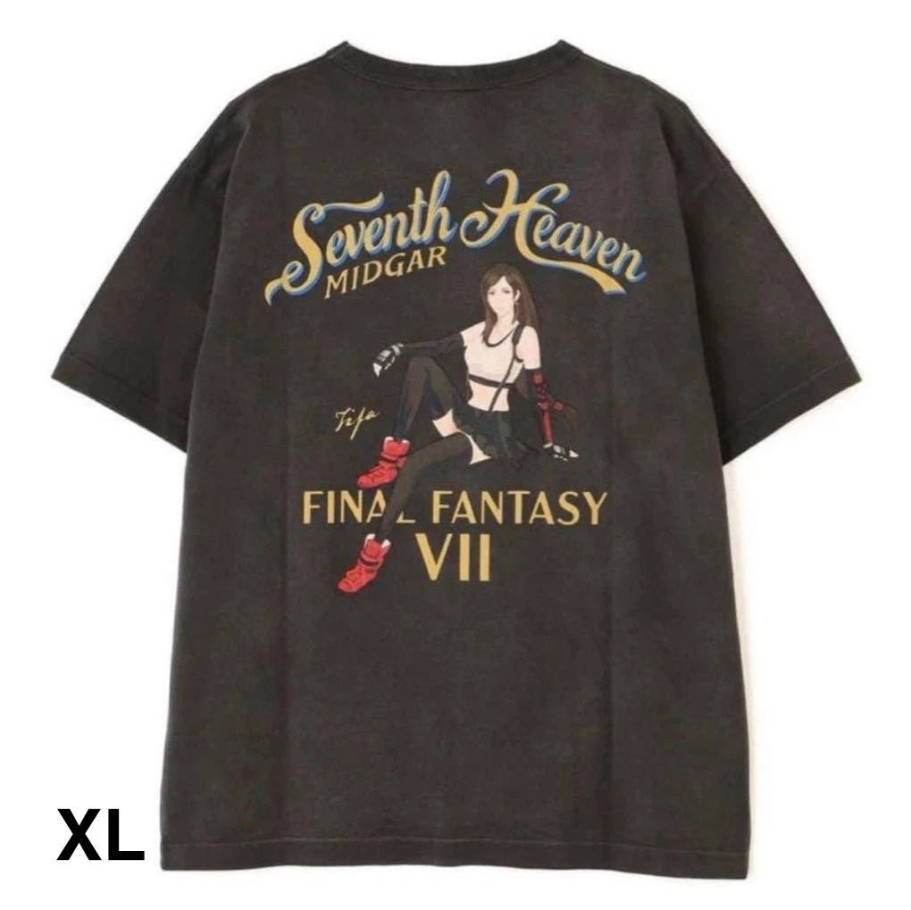 AVIREX × FINAL FANTASY VII REMAKE PINUP T-SHIRT “TIFA & AERITH” Black XL