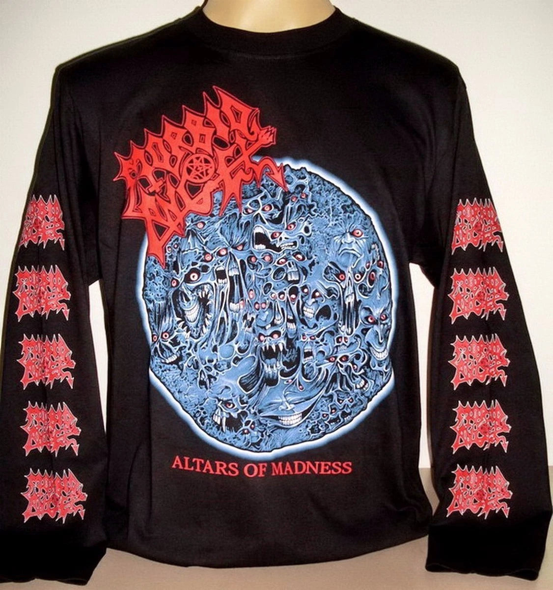 Morbid Angel Altars of Madness Vintage Long SLeeve Gift Funny  All Size N05.103