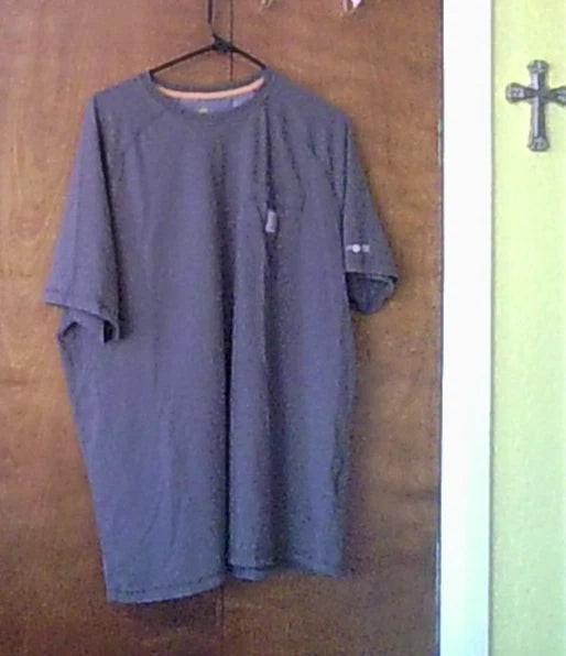 Carhartt Force Relaxed Fit XL Short Slv T-Shirt Gray 1-Pocket Comfy Work Outdoor