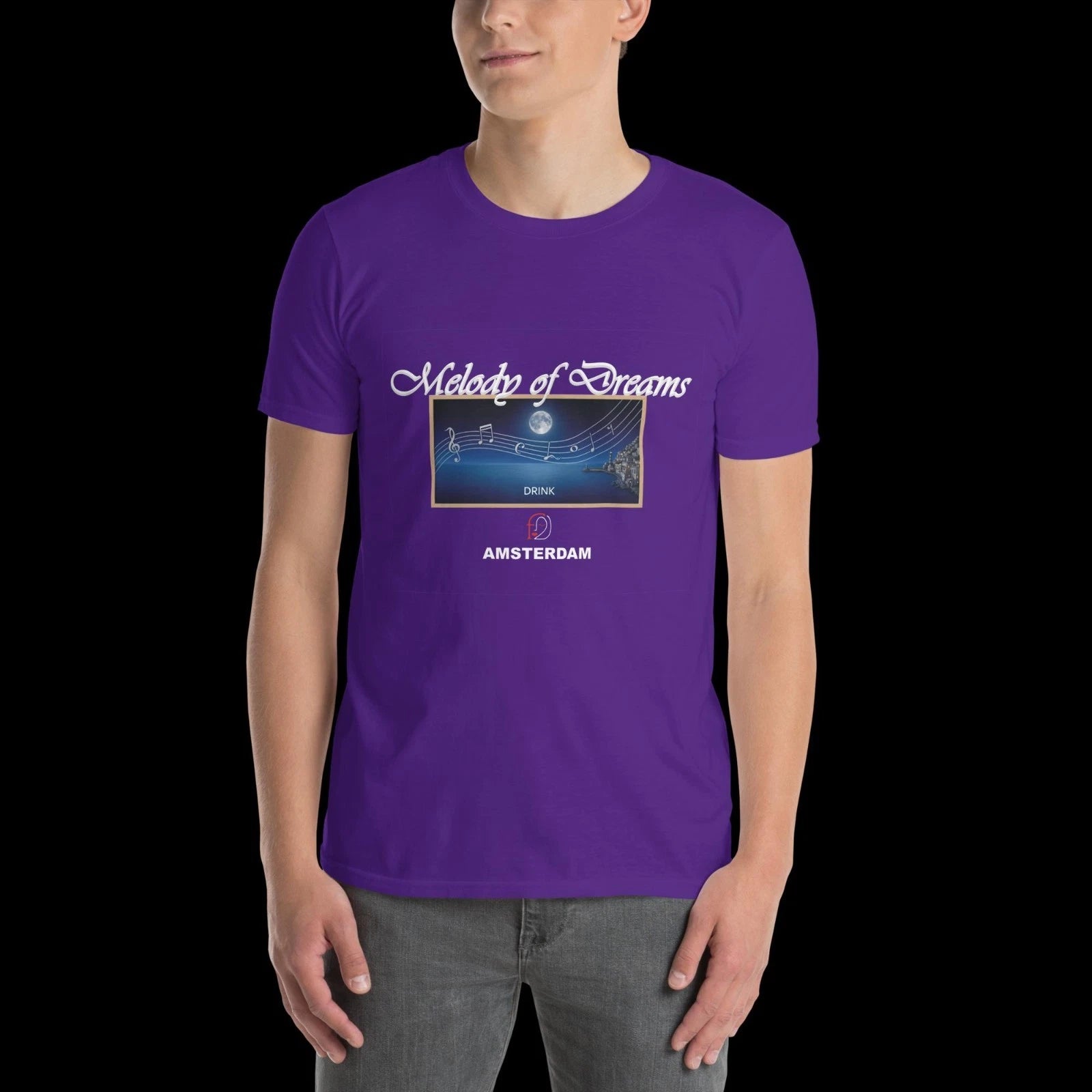 Melody of Dreams AMSTERDAM Style Graphic Tee - Soft Cotton (Free Shipping)