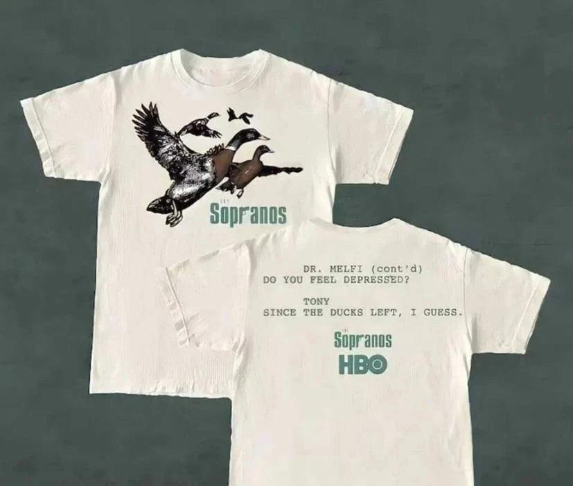 Ducks The Sopranos Shirt Fans Gift Size S-5XL