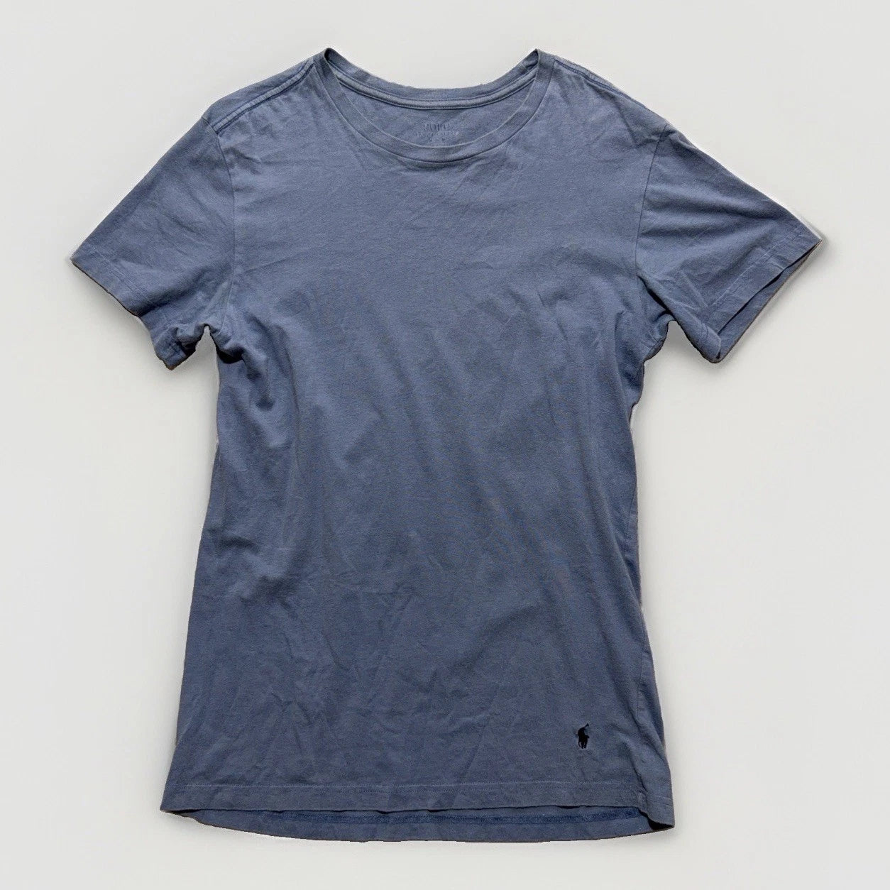 Polo Ralph Lauren Size M Men's Short Sleeve T-Shirt Slim Fit Blue Preppy Casual