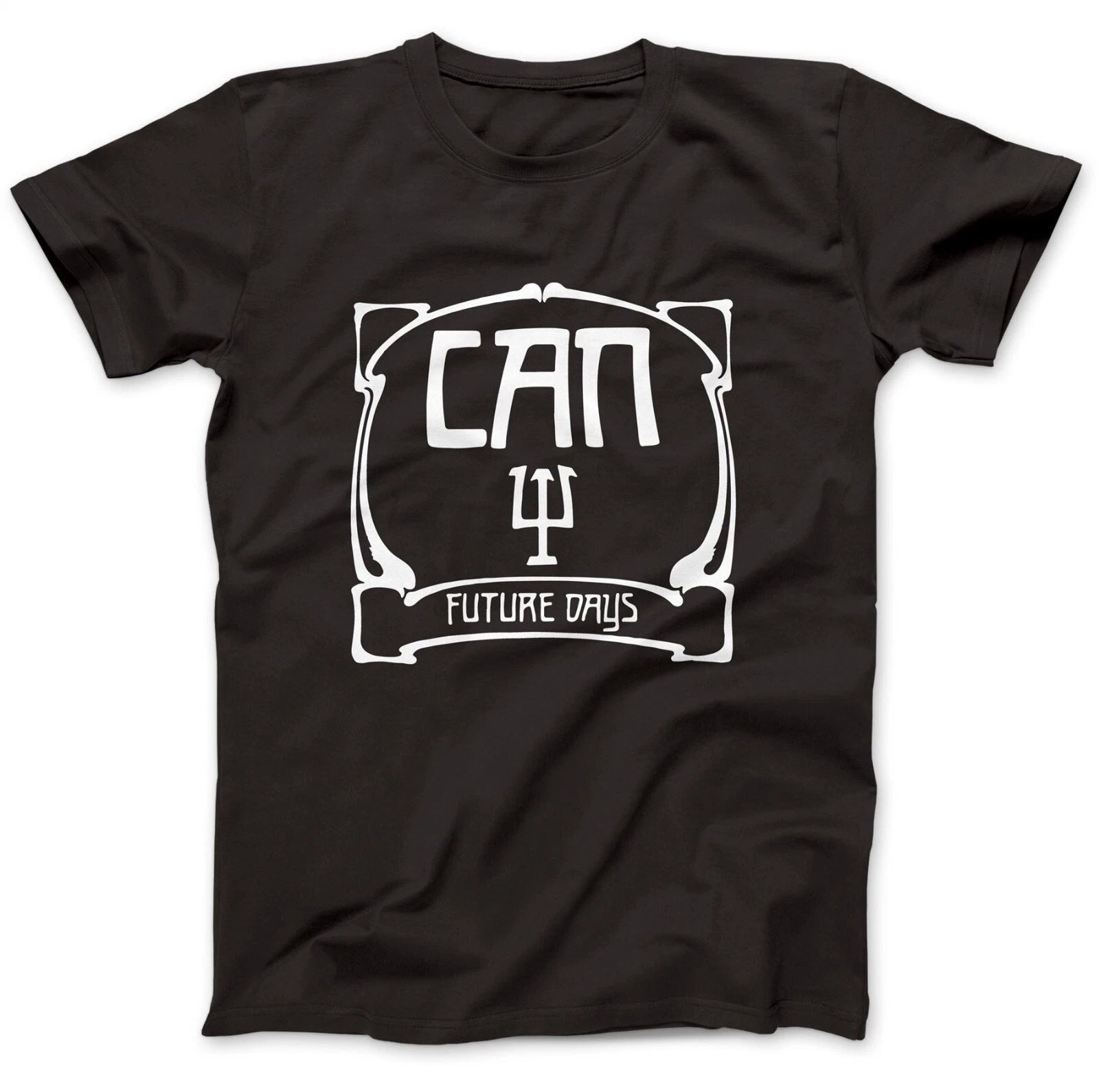 New Can Future Days Tribute Krautrock T-Shirt 100% Premium CottonBand