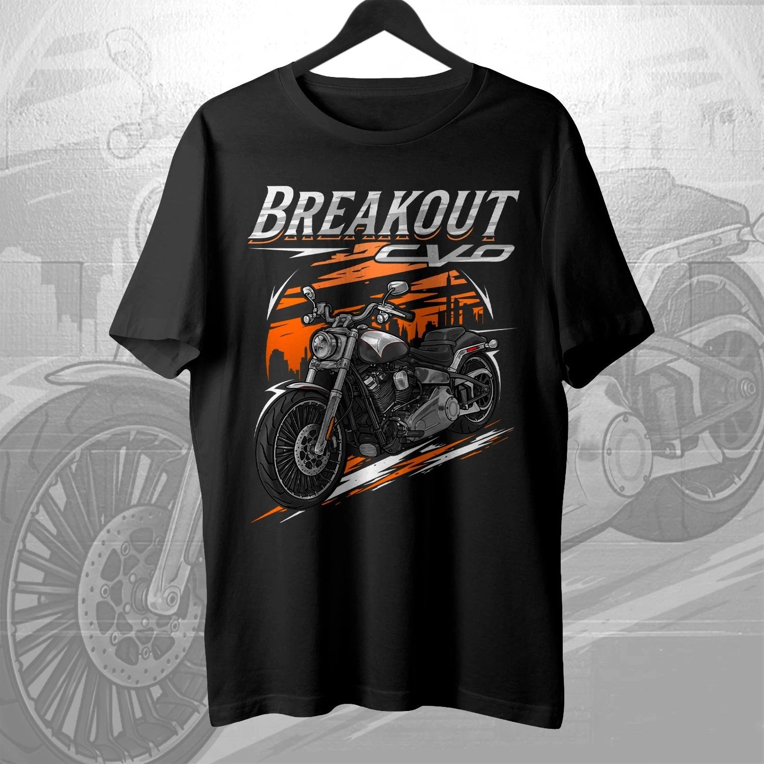 Harley-Davidson CVO Breakout FXSBSE 2013-2014 T-Shirt for Bikers Motorcycle Gift