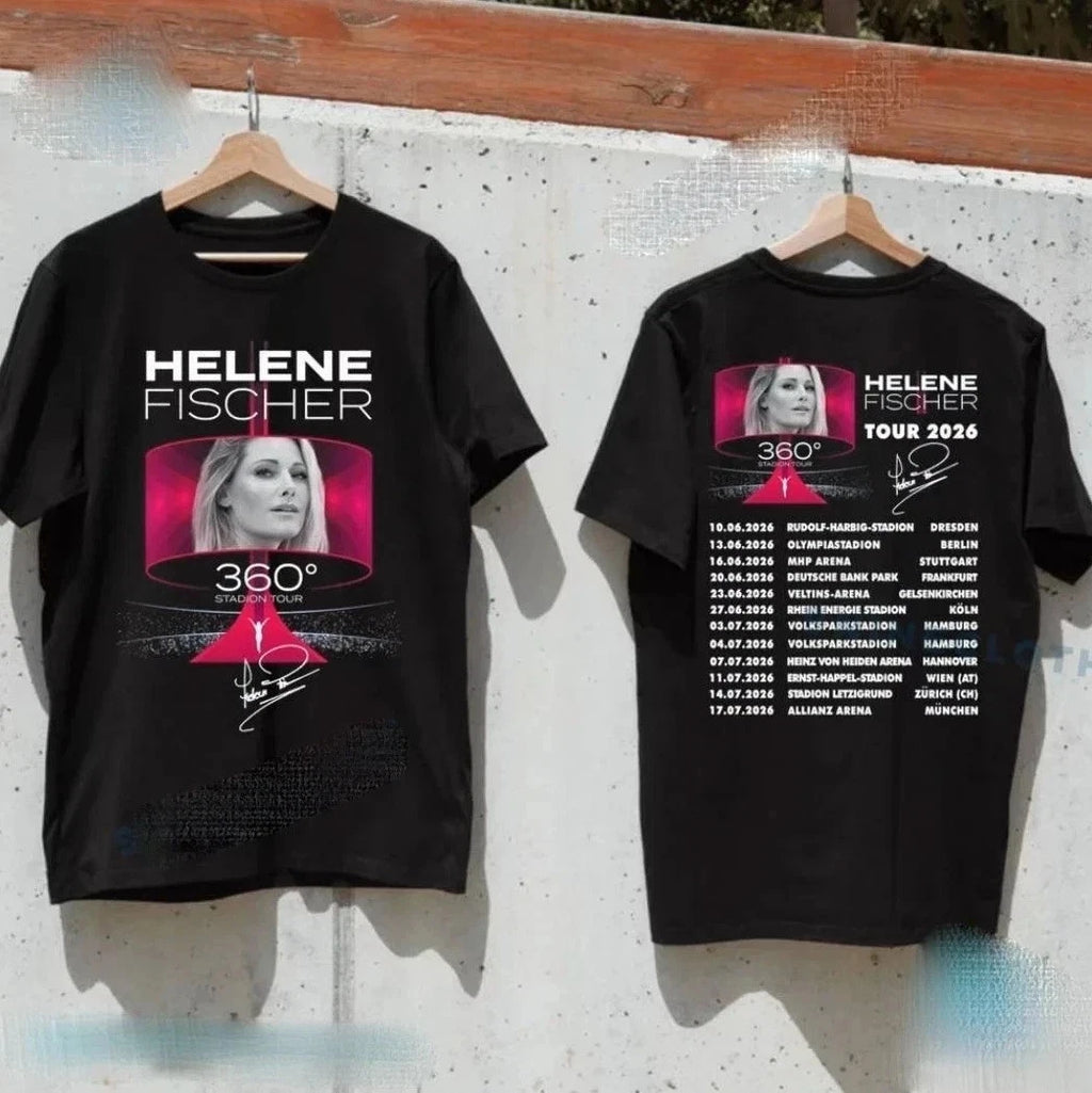 Helene Fischer 360° Stadion Tour 2026 T-shirt Fans Gift Size
