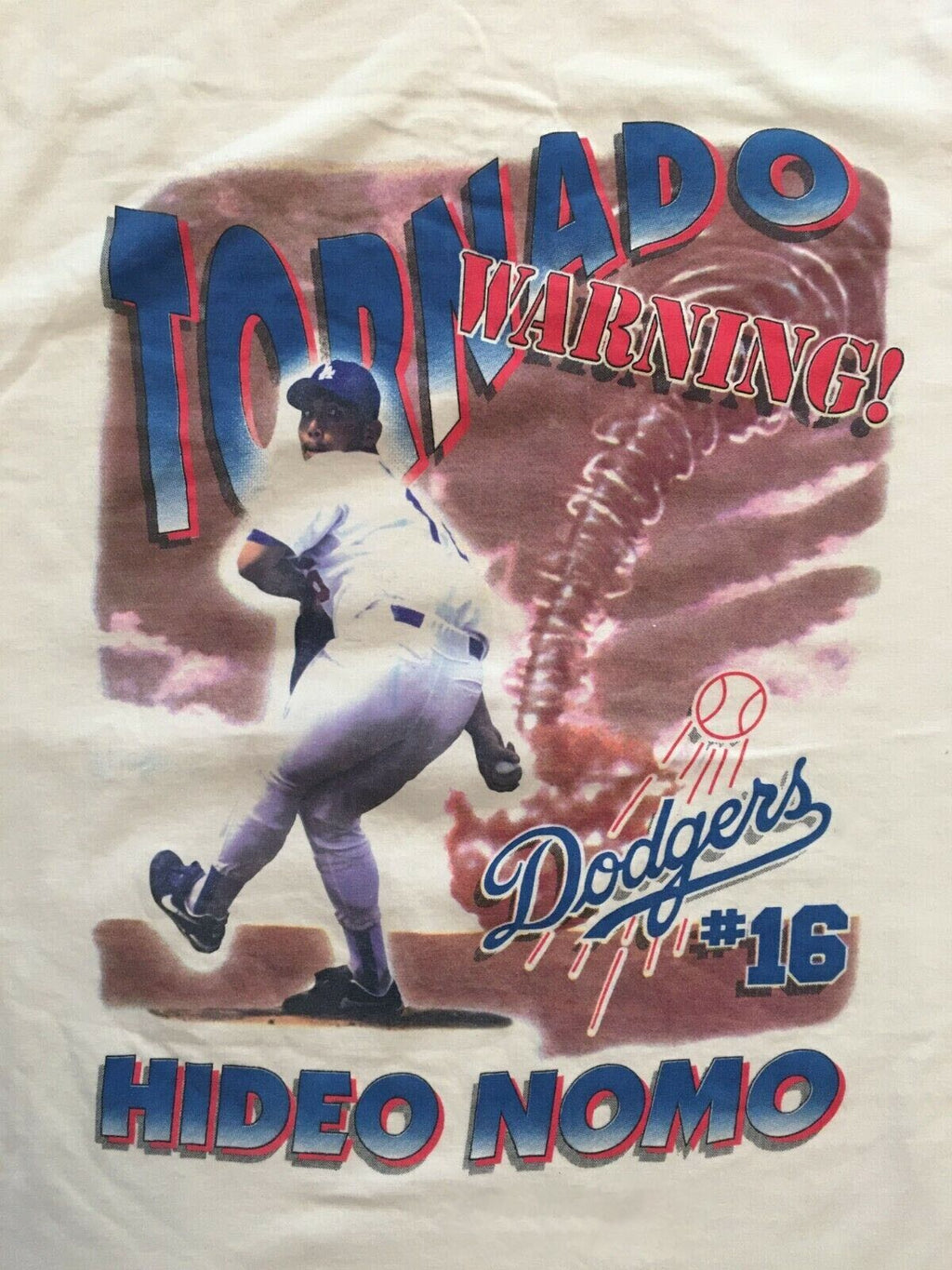 Hideo Nomo VTG Men T-shirt White Unisex All Sizes S-5XL