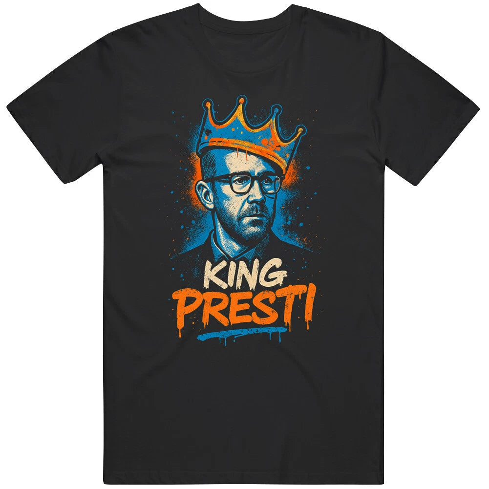 Sam Presti King Presti Basketball Fan Gift Idea T Shirt
