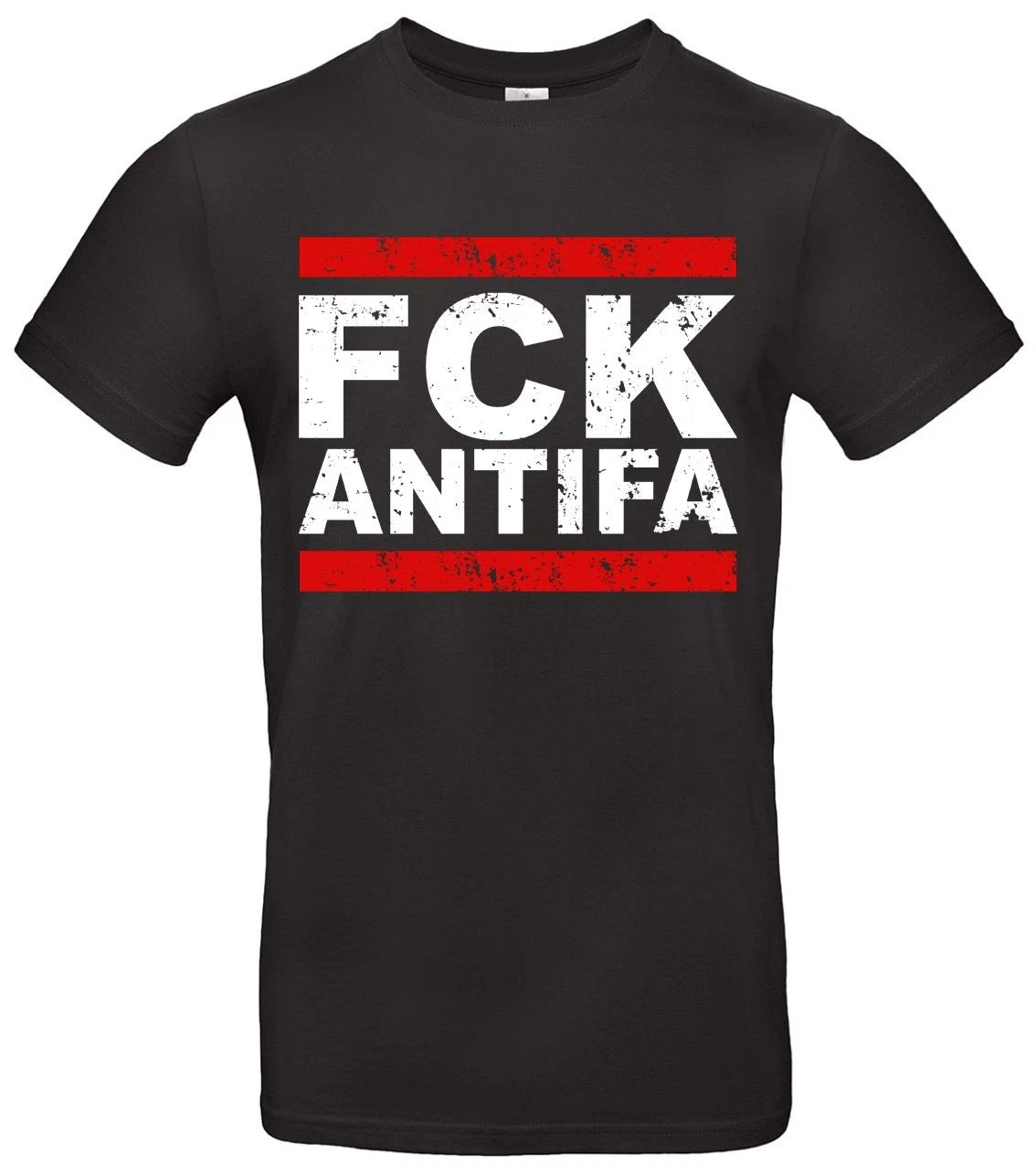 Fuck Antifa T-Shirt Statement Against Leftist Extremism Violence Politics