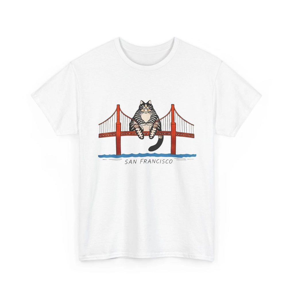 San Francisco Cat Golden Gate Bridge Shirt