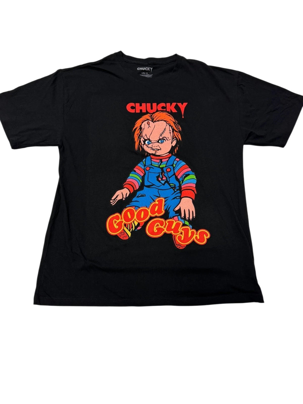 Chucky Good Guys Horror T-shirt Black Graphic Tee