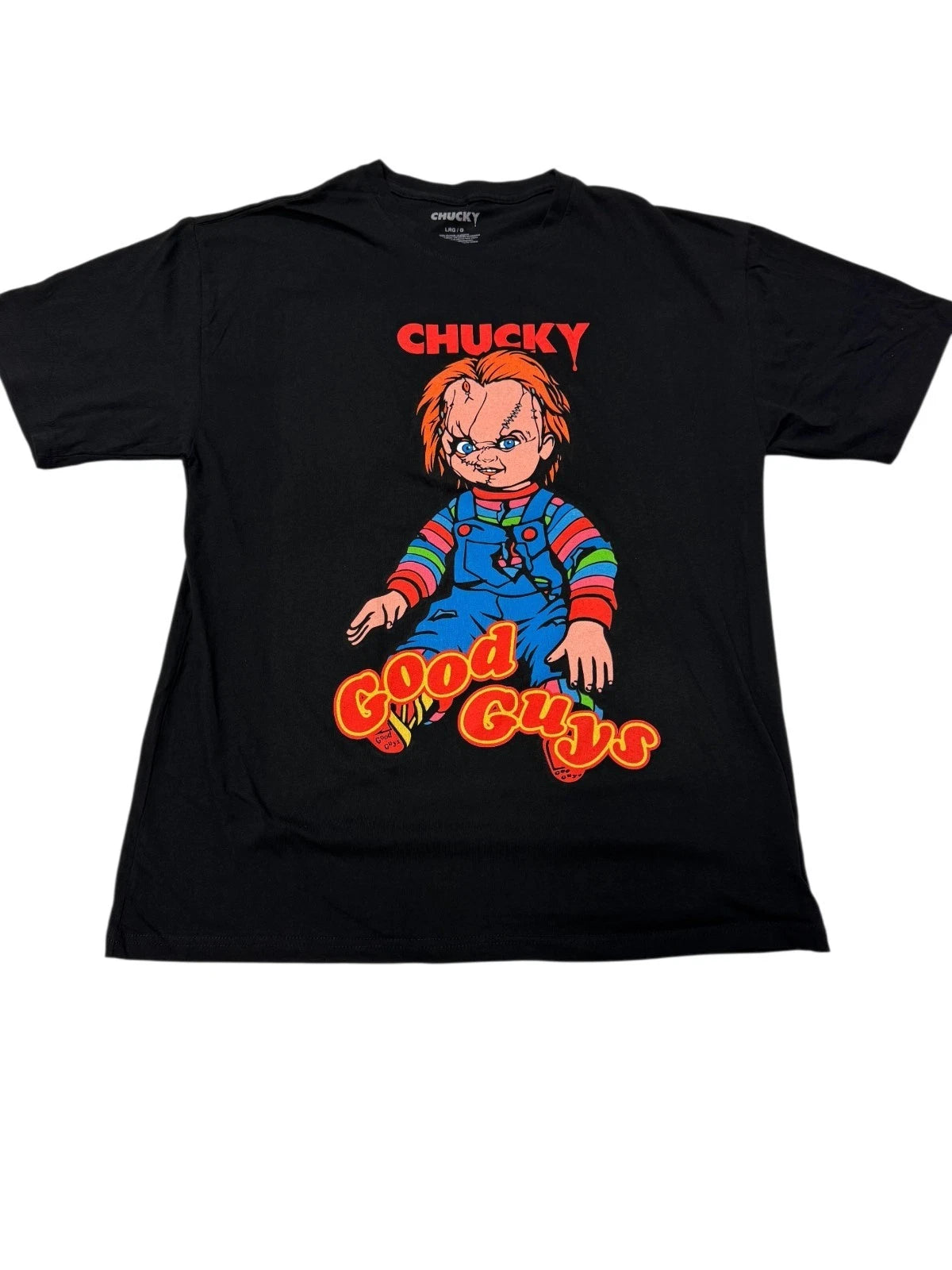 Chucky Good Guys Horror T-shirt Black Graphic Tee
