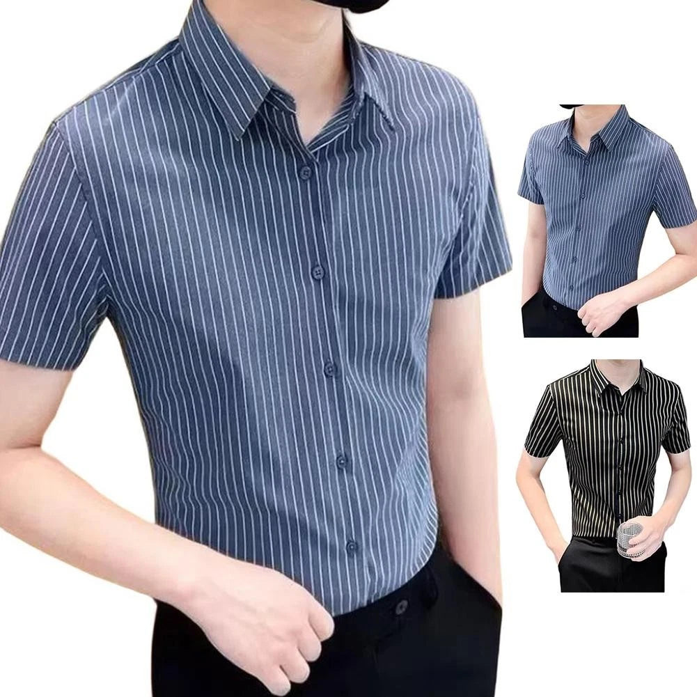 Breathable Short Sleeve Tees For Men Casual Outings Fashionable Design