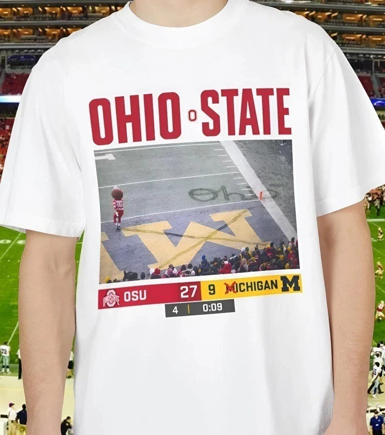 Brutus Ohio State Snow Fan Football Shirt, Brutus Shirt, Brutus vs Michigan Game