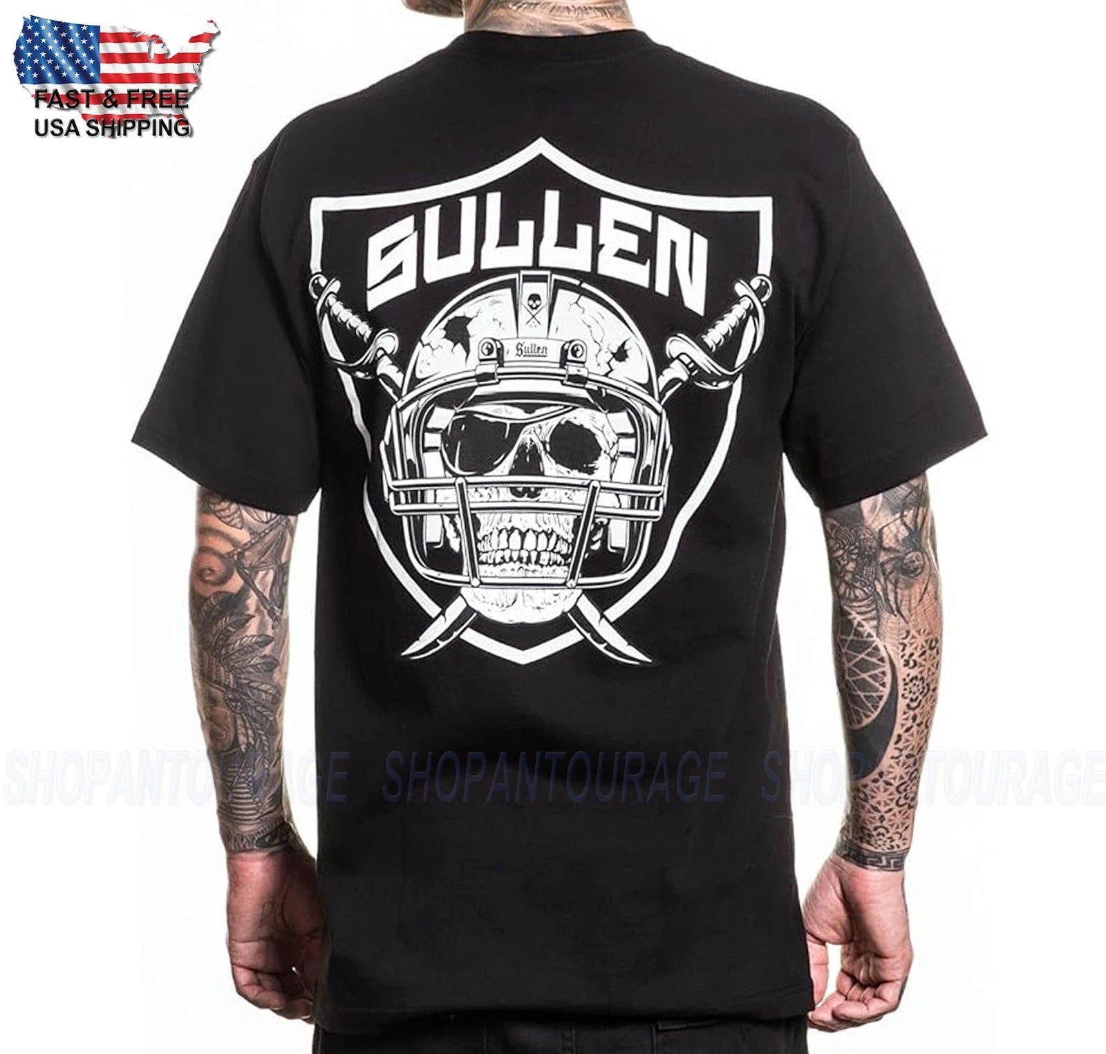 Sullen Art Collective Sullen Nation Standard SCM7727 Short Sleeve Men`s T-shirt