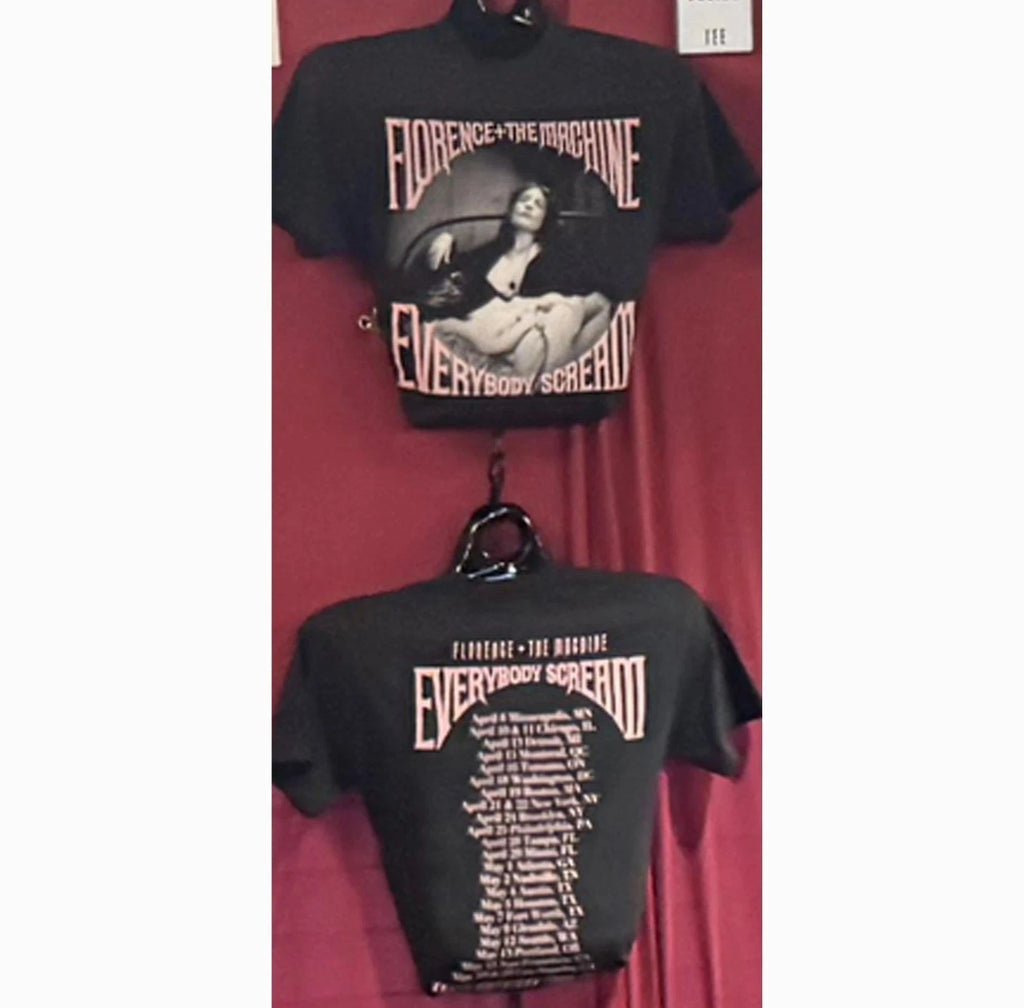 Florence And The Machine 2026 Everybody Scream North America Tour T-shirt
